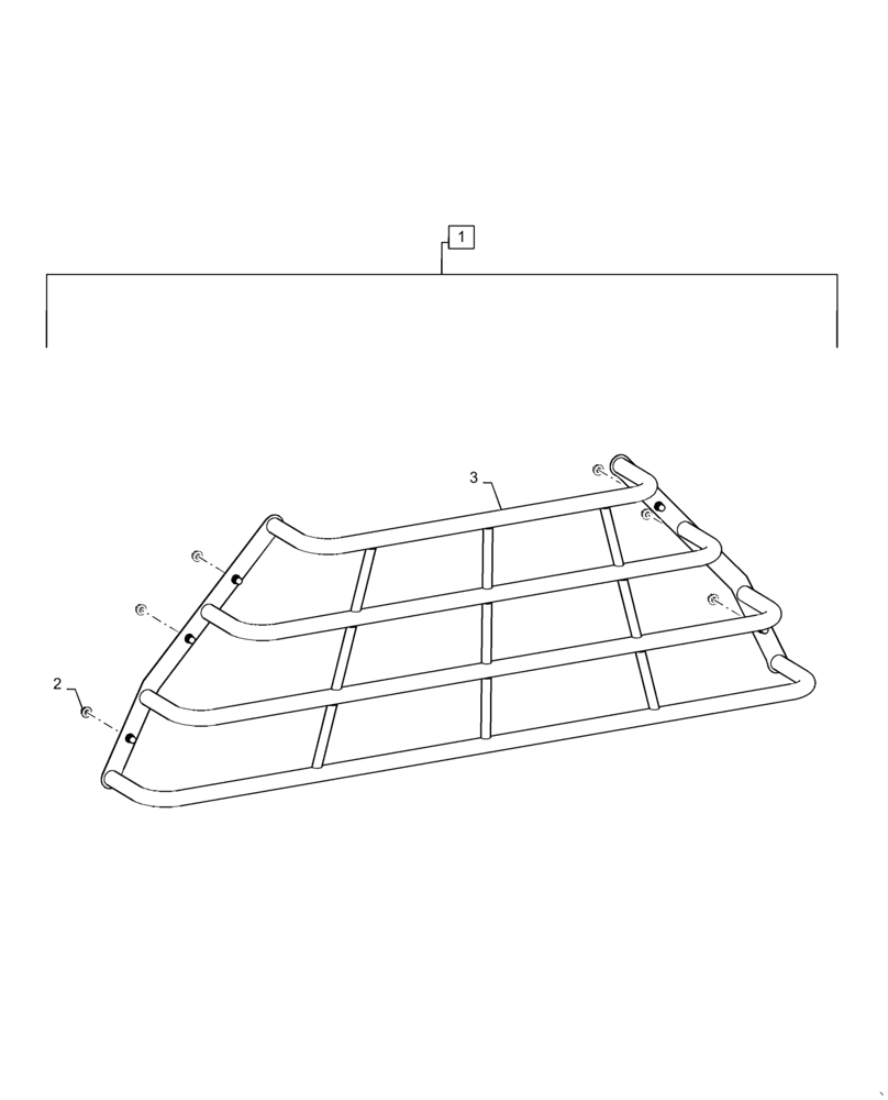 Схема запчастей Case IH 9240 - (88.100.90[08]) - DIA KIT, GUARD (88) - ACCESSORIES