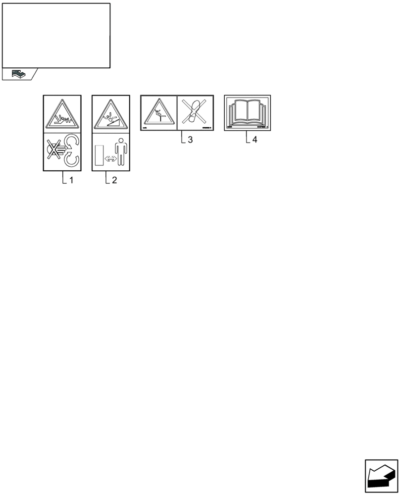 Схема запчастей Case IH 2030 - (20.48) - SAFETY AND INSTRUCTION DECALS (20) - HEADER