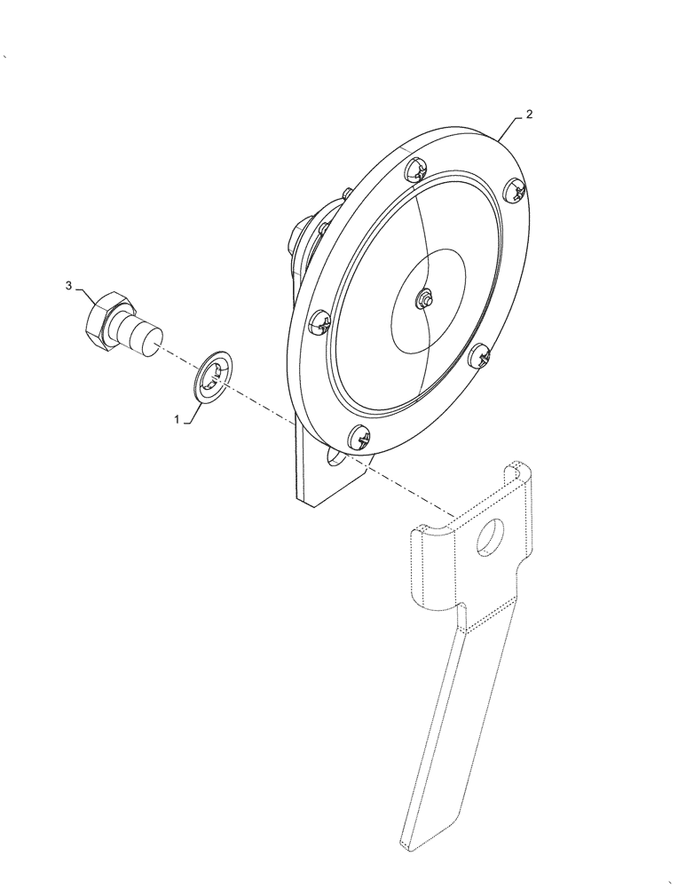 Схема запчастей Case IH FARMALL 50A - (55.512.BO[01]) - HORN CONTROL SWITCH (55) - ELECTRICAL SYSTEMS