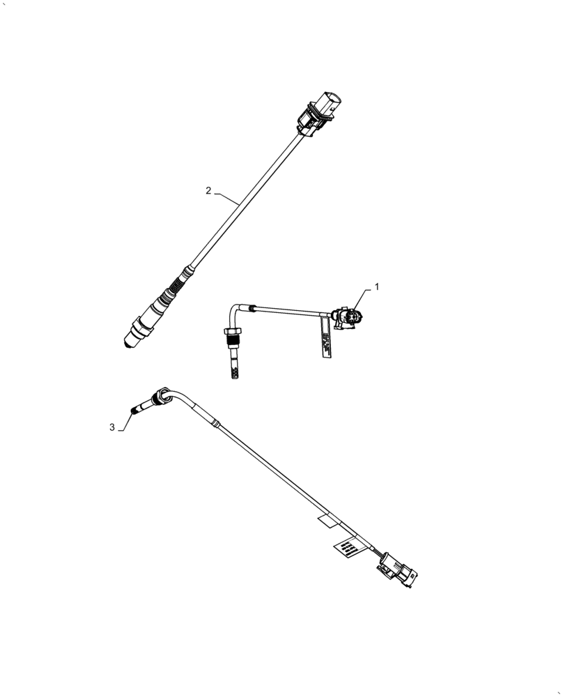 Схема запчастей Case IH FARMALL 70A - (55.012.AA[01]) - ENGINE COOLANT TEMPERATURE SENSOR (55) - ELECTRICAL SYSTEMS