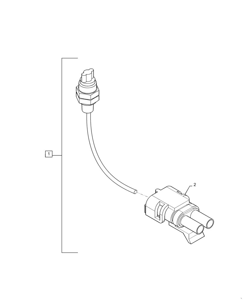 Схема запчастей Case IH 2240 - (55.515.AH [05]) - BOOM PRESSURE SWITCH (55) - ELECTRICAL SYSTEMS