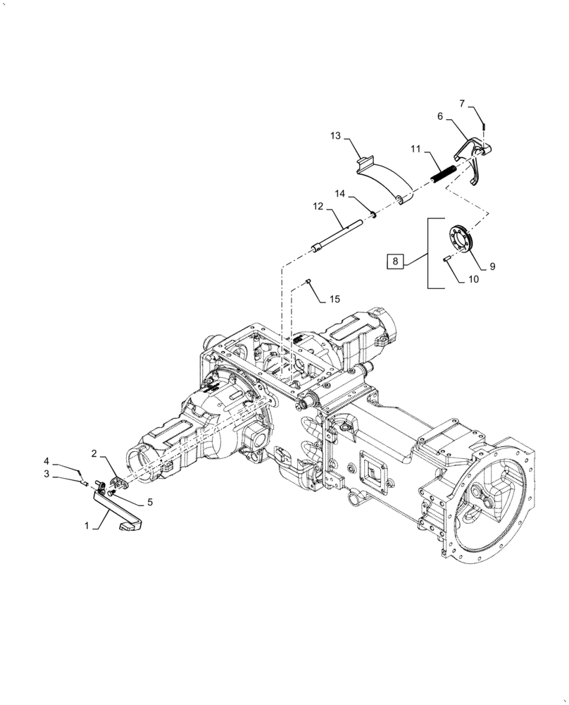 Схема запчастей Case IH FARMALL 70A - (27.106.AC[02]) - DIFFERENTIAL GEAR (27) - REAR AXLE SYSTEM