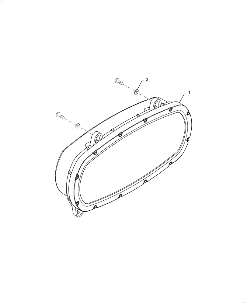 Схема запчастей Case IH FARMALL 70A - (55.408.CA[01]) - MAIN CONTROL SWITCH ASSY (55) - ELECTRICAL SYSTEMS