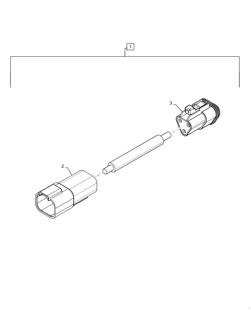 Схема запчастей Case IH PATRIOT 3240 - (55.635.AO[08]) - TERMINATOR ADAPTER HARNESS (55) - ELECTRICAL SYSTEMS