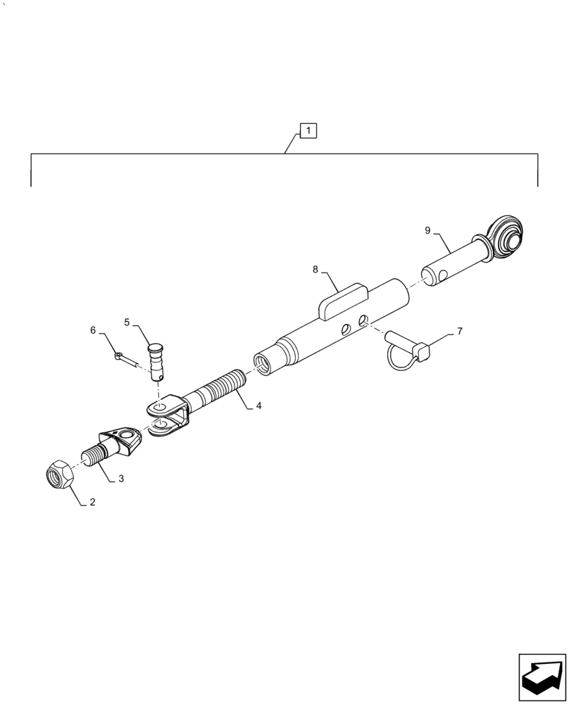 Схема запчастей Case IH PUMA 2304 - (37.120.AF[02]) - VAR - 391171 - STABILIZER, COMPONENTS (37) - HITCHES, DRAWBARS & IMPLEMENT COUPLINGS