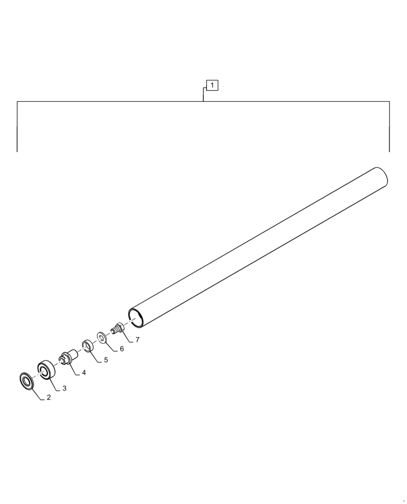 Схема запчастей Case IH 3152 - (58.115.06) - ROLLER, IDLER (58) - ATTACHMENTS/HEADERS