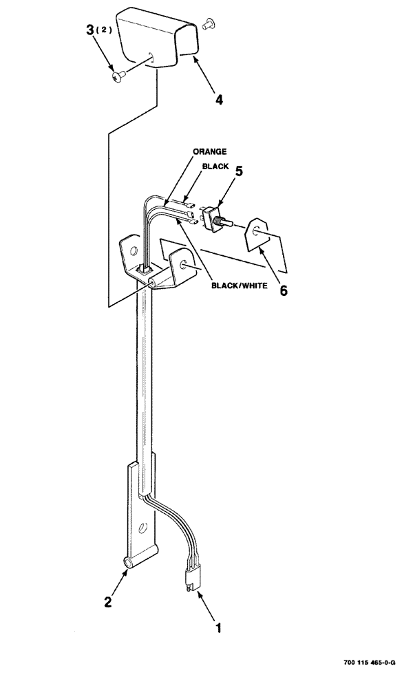 Схема запчастей Case IH 8840 - (04-006) - TRAVEL CONTROL LEVER ASSEMBLY (14) - MAIN GEARBOX & DRIVE