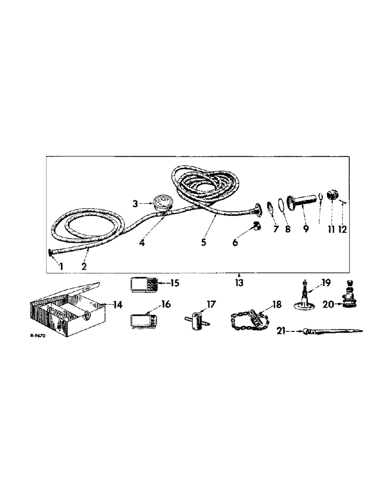 Схема запчастей Case IH FARMALL MDV - (341[1]) - ATTACHMENTS, LOWER BOLSTER PACKAGE Attachments