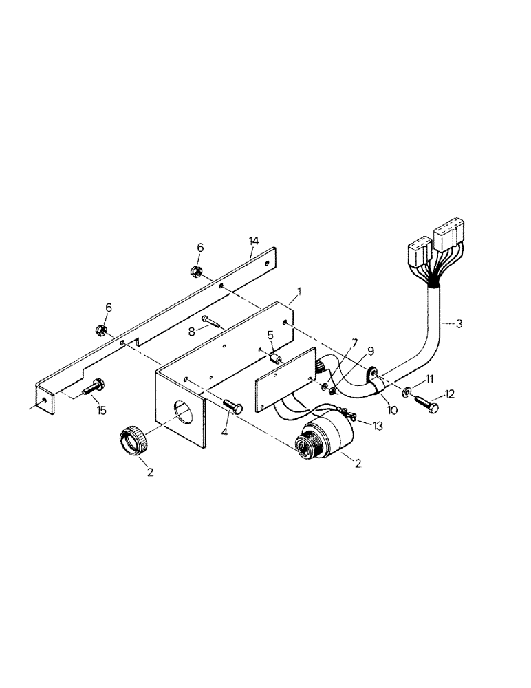 Схема запчастей Case IH CM360 - (02-17) - AUDIO ALARM ASSEMBLY (06) - ELECTRICAL