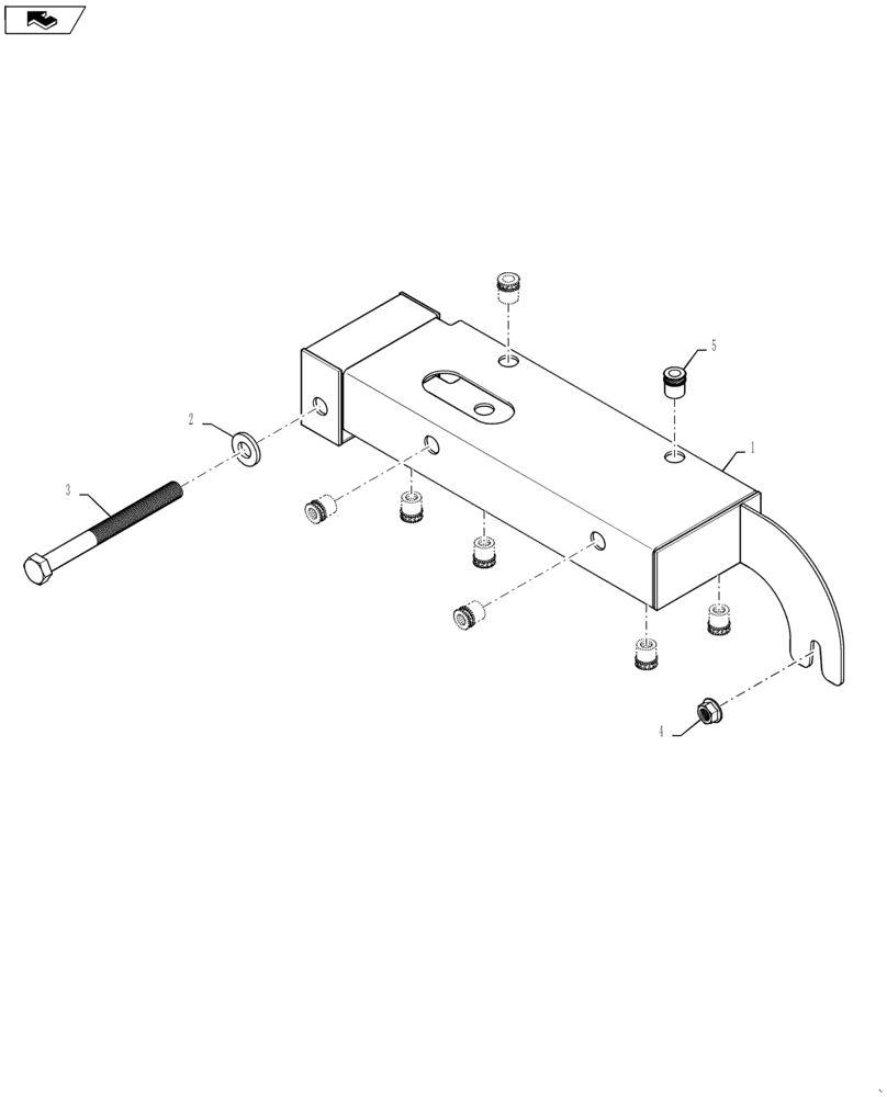 Схема запчастей Case IH PATRIOT 3340 - (90.151.AP[01]) - ARMREST CONSOLE, MOUNTING PARTS (90) - PLATFORM, CAB, BODYWORK AND DECALS