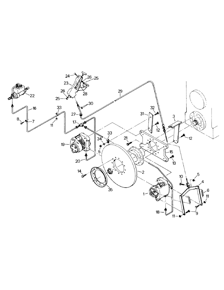 Схема запчастей Case IH KM-280 - (05-01) - BRAKE SYSTEM (5.1) - BRAKES