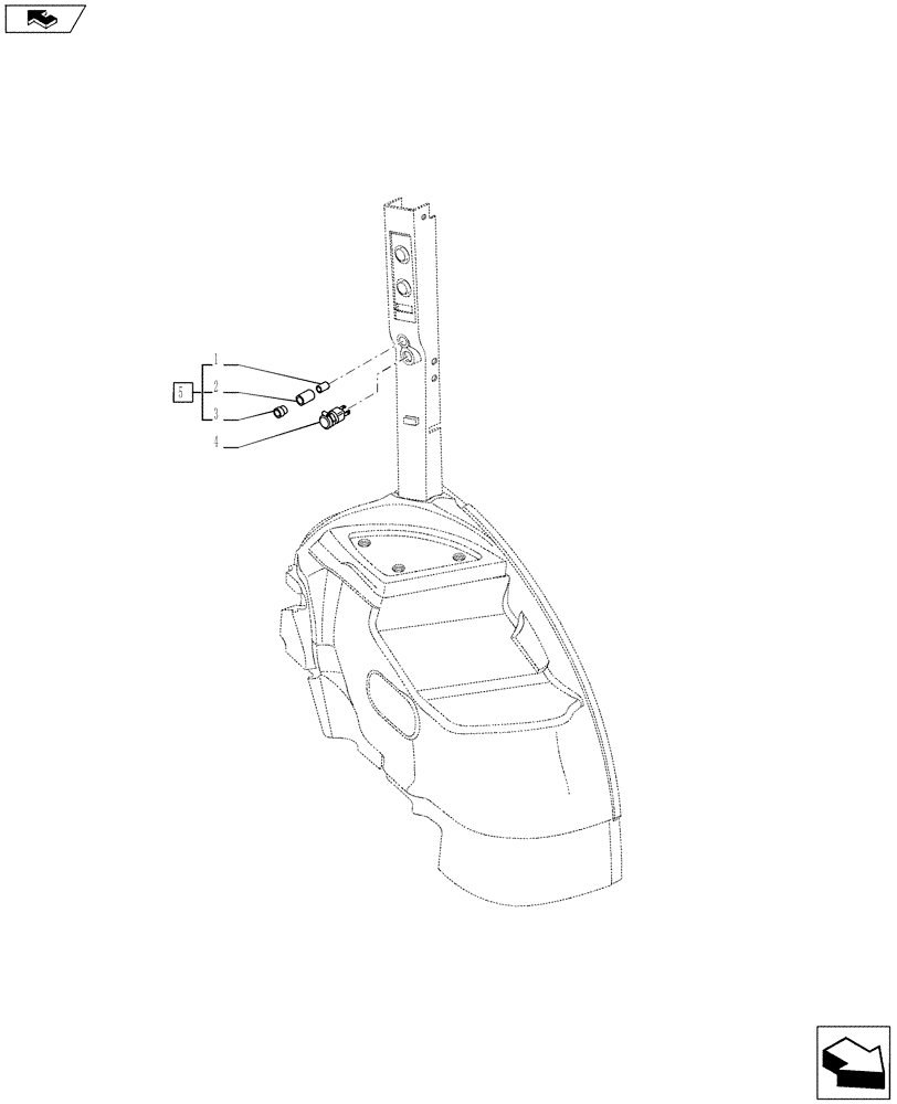 Схема запчастей Case IH PUMA 200 - (55.512.02[02]) - CIGARETTE LIGHTER AND AUXILIARY POWER SOCKET (55) - ELECTRICAL SYSTEMS