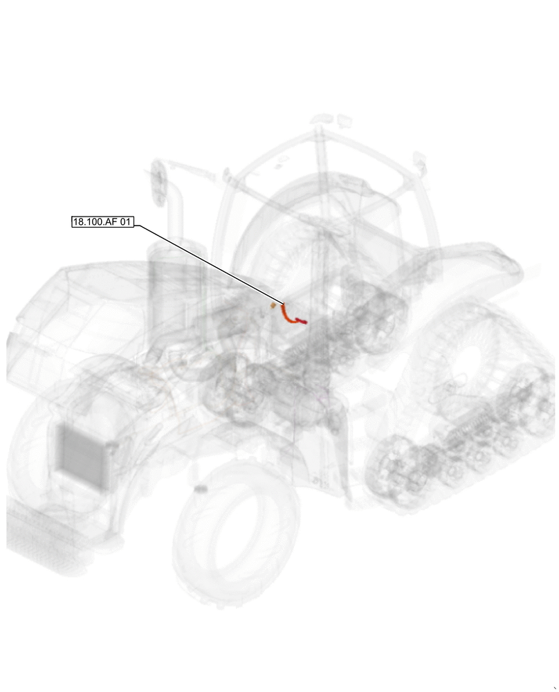 Схема запчастей Case IH MAGNUM 340 - (00.000.18[01]) - PICTORIAL INDEX - CLUTCH (00) - GENERAL & PICTORIAL INDEX