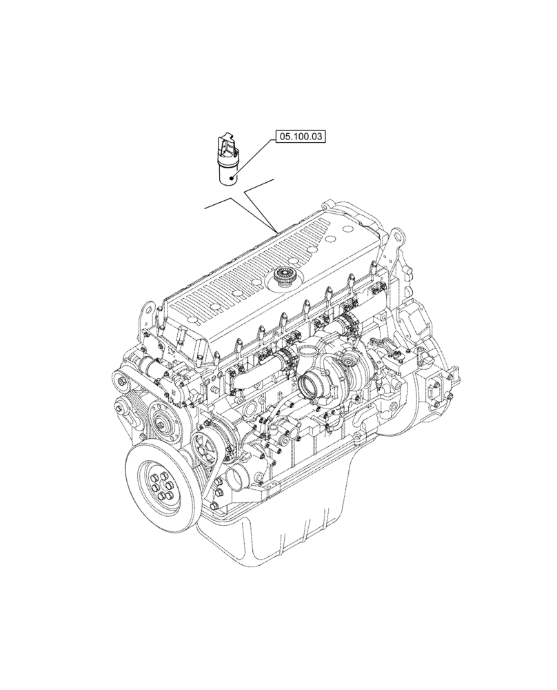 Схема запчастей Case IH F3JFE613A B003 - (05.000.00) - SECTION INDEX - MACHINE COMPLATION & EQUIPMENT (05) - SERVICE & MAINTENANCE