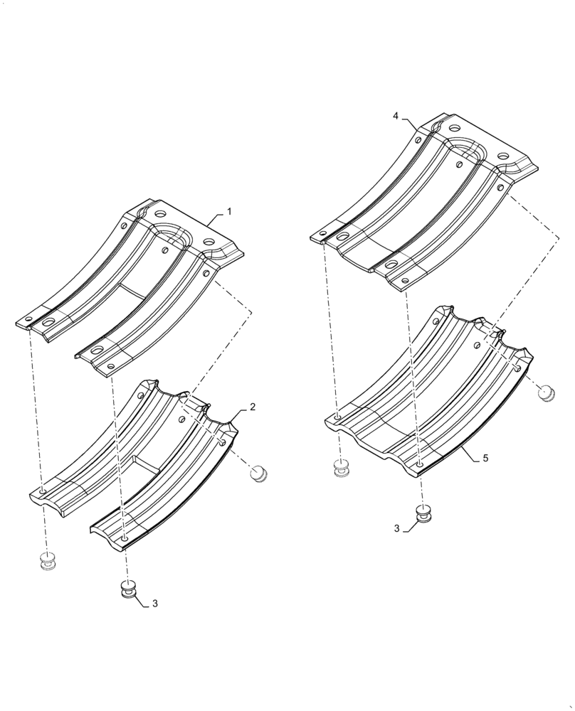 Схема запчастей Case IH 3162 - (58.110.19) - SKID/SHOE, ASSY (58) - ATTACHMENTS/HEADERS