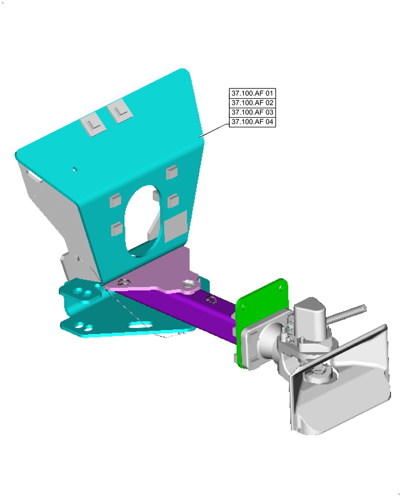Схема запчастей Case IH 9240 - (37.000.00) - SECTION INDEX - HITCHES, DRAWBARS AND IMPLEMENT COUPLINGS (37) - HITCHES, DRAWBARS & IMPLEMENT COUPLINGS