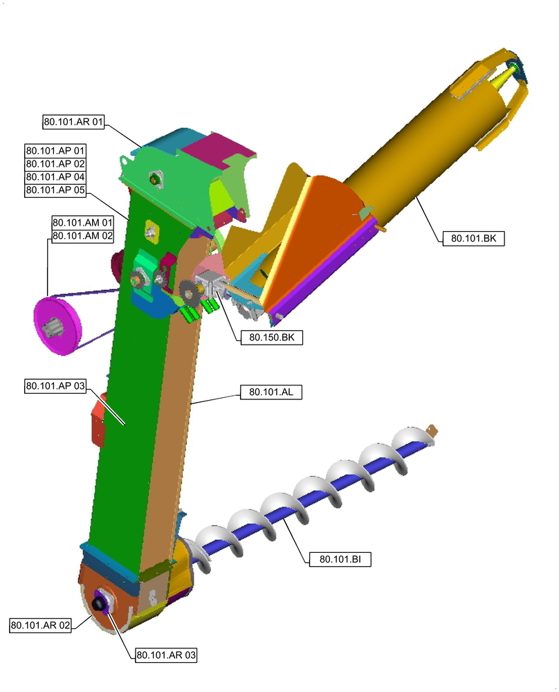 Схема запчастей Case IH 9240 - (00.000.80[01]) - PICTORIAL INDEX - TANKS (00) - GENERAL & PICTORIAL INDEX