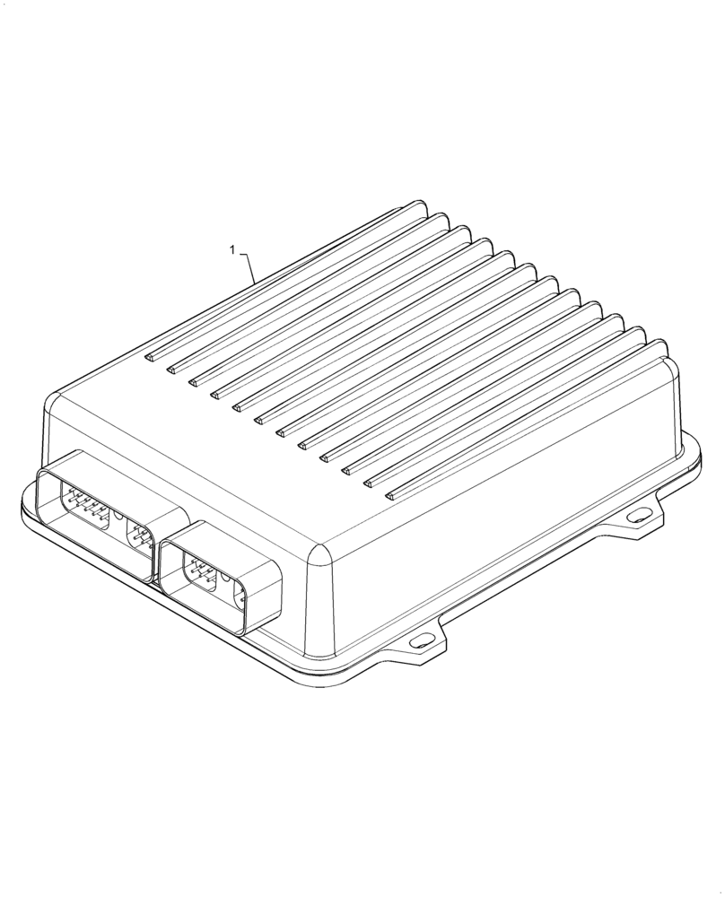 Схема запчастей Case IH TITAN 4540 - (55.680.AN[01]) - AUTOGUIDANCE CONTROL MODULE (55) - ELECTRICAL SYSTEMS