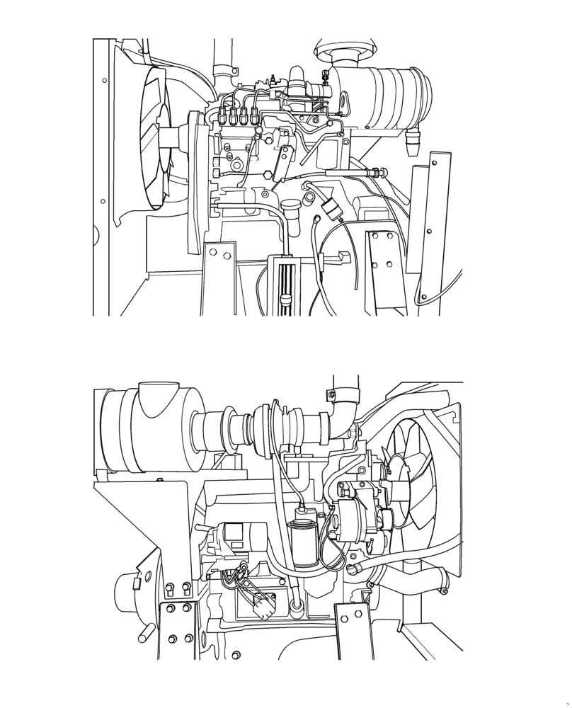 Схема запчастей Case IH RP85 - (00.000.10) - PICTORIAL INDEX - ENGINE (00) - GENERAL & PICTORIAL INDEX