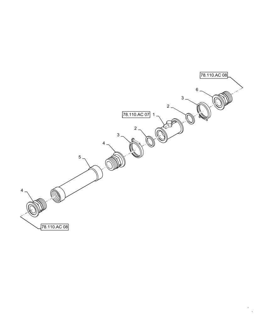 Схема запчастей Case IH PATRIOT 3240 - (78.110.AC[09]) - LOW FLOW FLOWMETER PLUMBING, BSN YGT042519 (78) - SPRAYING