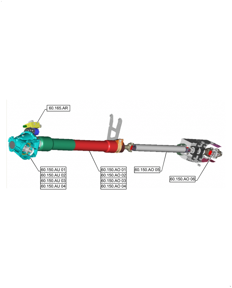 Схема запчастей Case IH 9240 - (00.000.60[01]) - PICTORIAL INDEX - PRODUCT FEEDING (00) - GENERAL & PICTORIAL INDEX