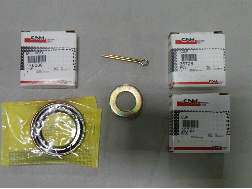 Схема запчастей Case IH 6700 - (44.100.04) - KIT HUB BEARING (09) - CHASSIS/ATTACHMENTS