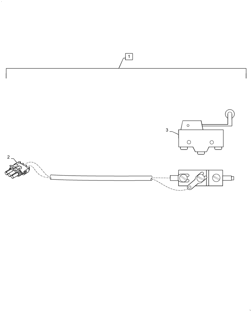 Схема запчастей Case IH TITAN 4540 - (55.510.BP[02]) - NEUTRAL / REVERSE, SWITCH ASSY (55) - ELECTRICAL SYSTEMS