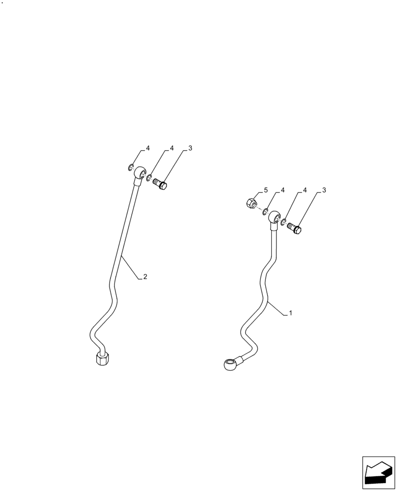 Схема запчастей Case IH F4DFE4132 B005 - (10.254.AZ[02]) - EXHAUST BRAKE AND CONTROLS (10) - ENGINE