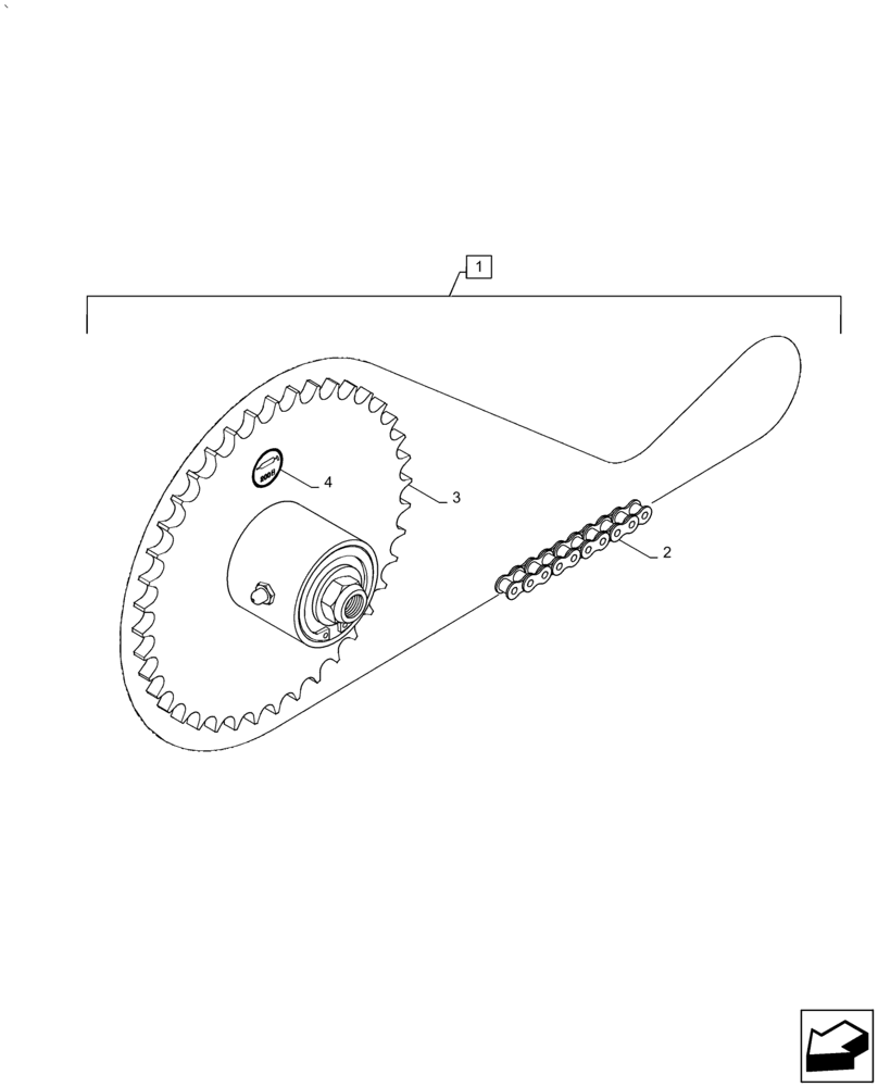 Схема запчастей Case IH 2060-20 - (88.100.58[07]) - TINE AUGER, LOW RPM (88) - ACCESSORIES