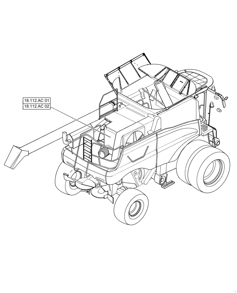 Схема запчастей Case IH 6140 - (18.000.00) - SECTION INDEX - CLUTCH (18) - CLUTCH