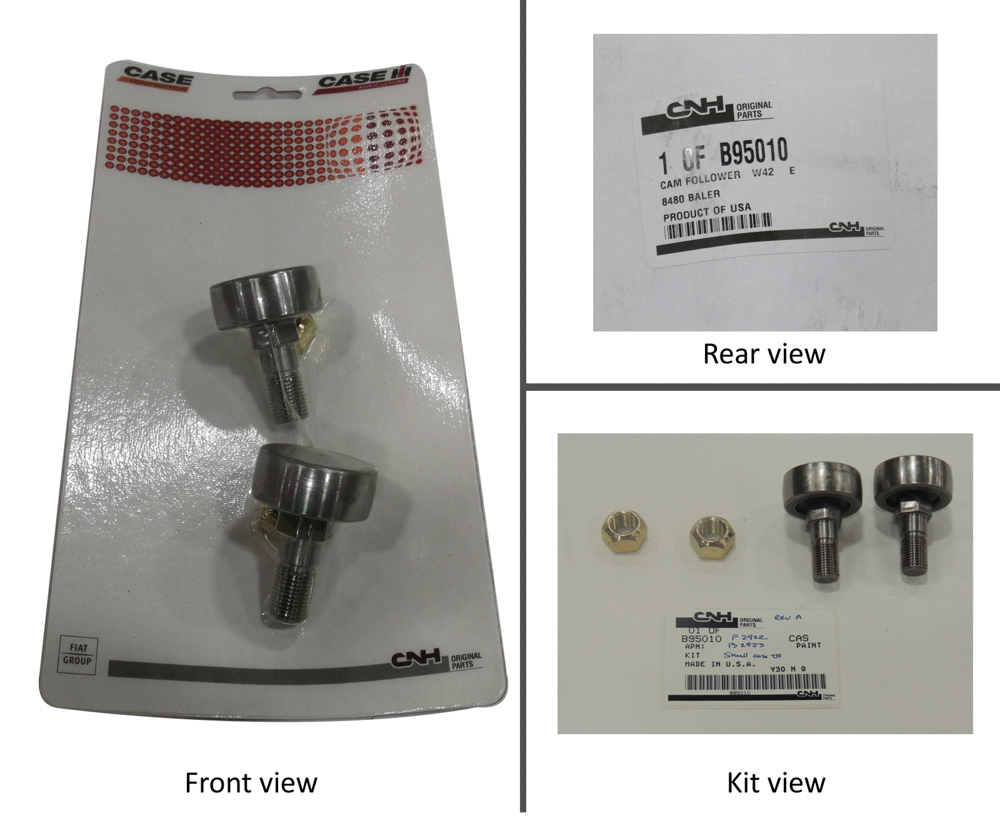 Схема запчастей Case IH RBX561 - (010) - KIT CAM FOLLOWER (60) - PRODUCT FEEDING