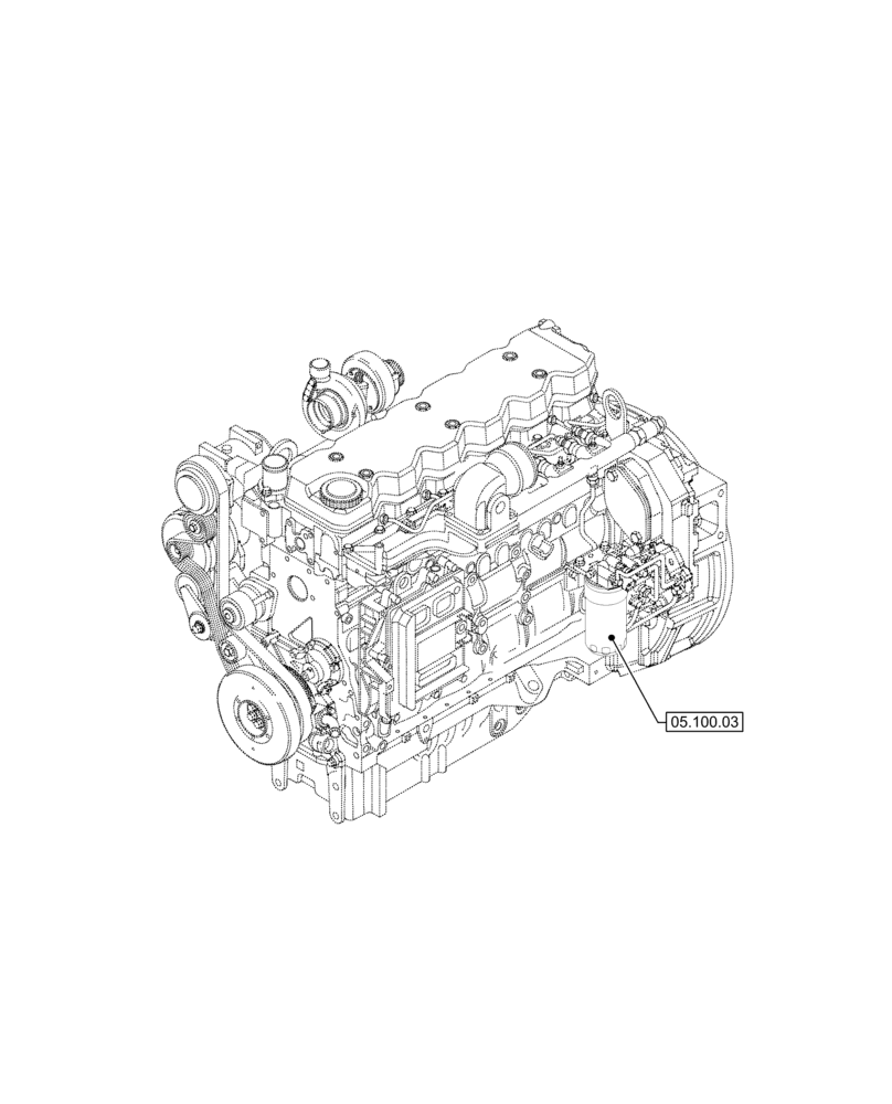 Схема запчастей Case IH F4DFE6132 B007 - (05.000.00) - SECTION INDEX - MACHINE COMPLETION & EQUIPMENT (05) - SERVICE & MAINTENANCE