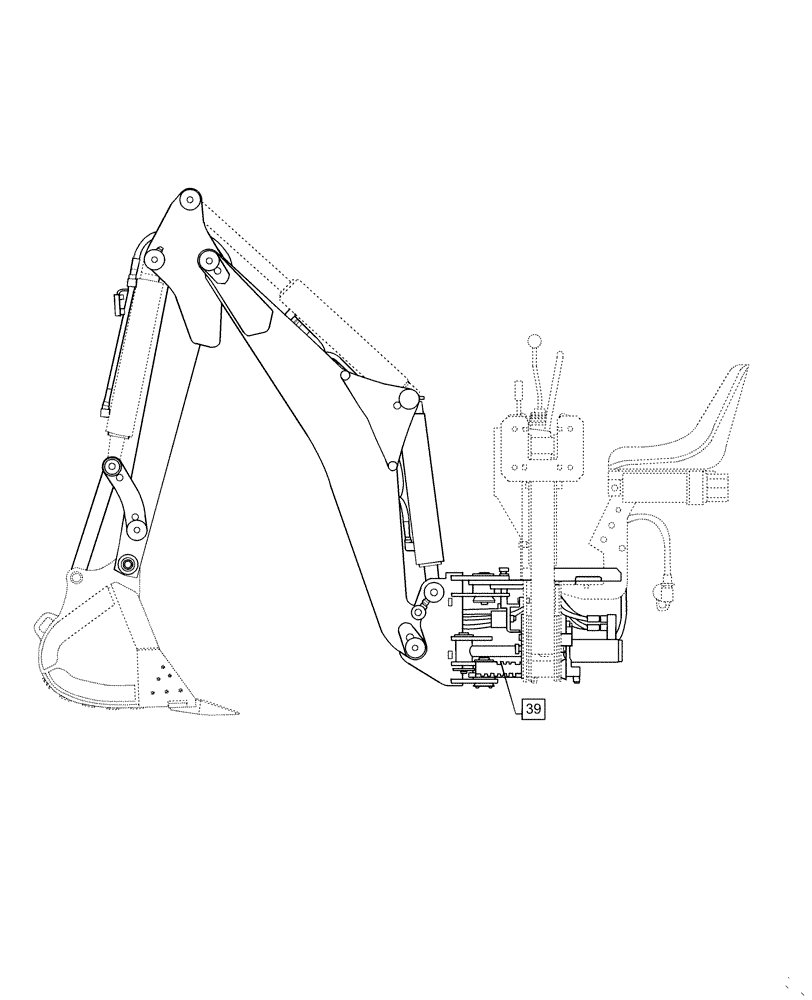Схема запчастей Case IH BHA102 - (00.000.39) - PICTORIAL INDEX - FRAMES AND BALLASTING (00) - GENERAL & PICTORIAL INDEX