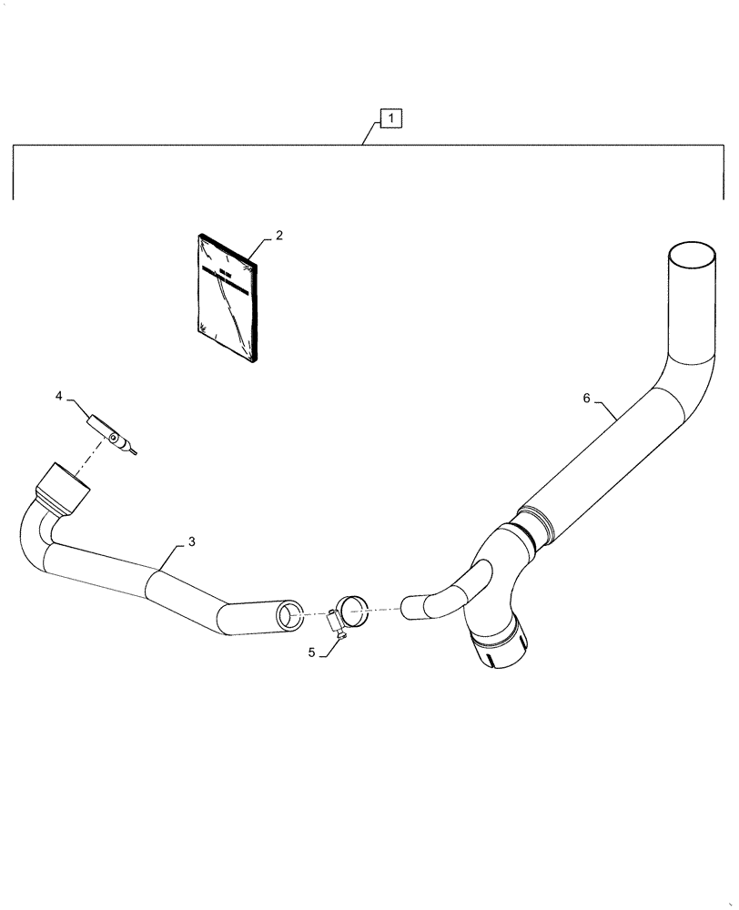 Схема запчастей Case IH SR240 - (88.100.10[01]) - DIA KIT, ASPIRATOR (88) - ACCESSORIES