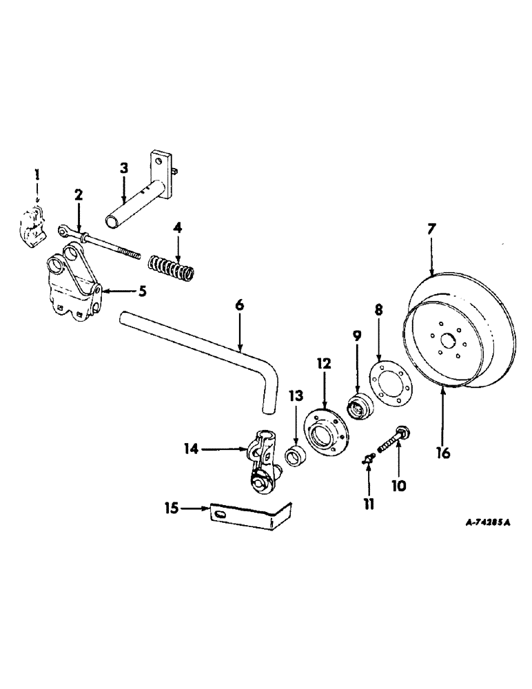 Схема запчастей Case IH 188 - (C-14) - DISK AND BLADE COVERS 