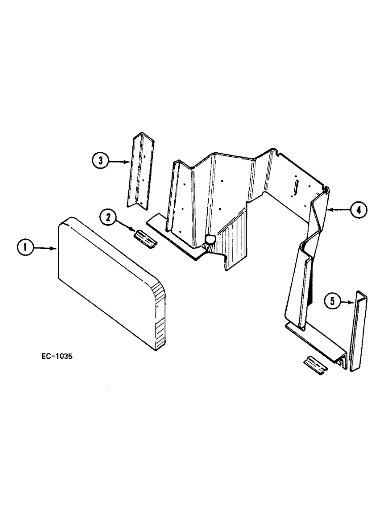 Схема запчастей Case IH 248 - (9-904) - INSULATORS - SAFETY CAB (09) - CHASSIS