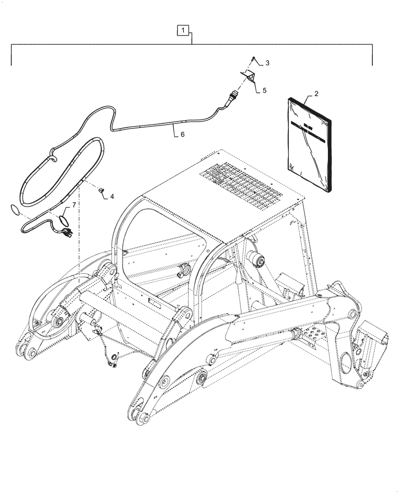 Схема запчастей Case IH SV300 - (88.100.55[13]) - DIA KIT, MULTIFUNCTION ELECTRICAL, EH AND MECHANICAL, VERTICAL (88) - ACCESSORIES