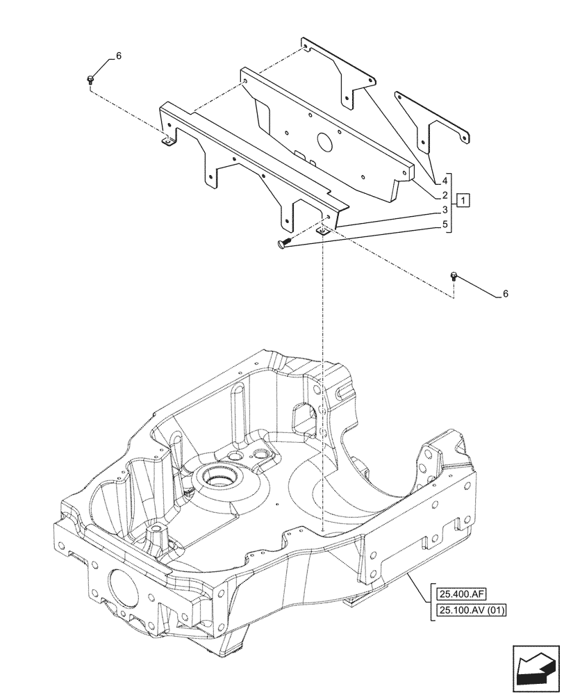 Схема запчастей Case IH MAXXUM 145 - (10.400.BF[05]) - VAR - 390409, 390811, 392196, 744965, 744966, 744968, 744969, 758417, 758418, 758419, 758420, 758421, 758424, 758425, 758426, 758429, 758471, 758472 - RADIATOR, BAFFLE (10) - ENGINE