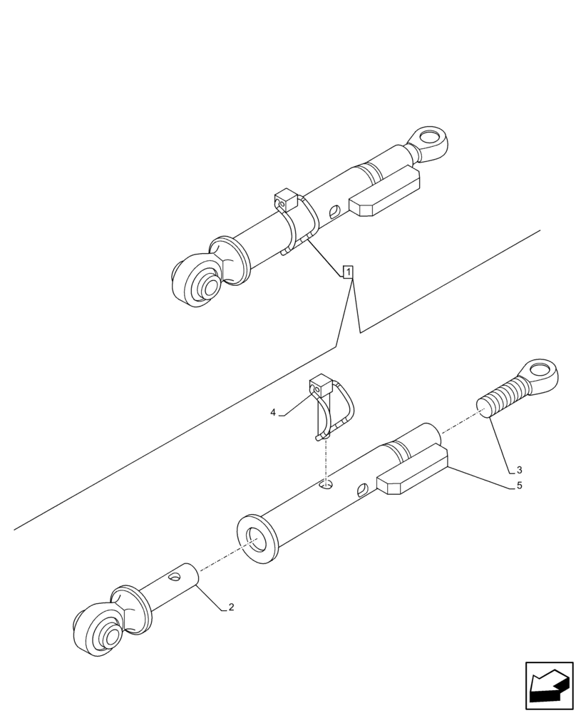 Схема запчастей Case IH MAXXUM 145 - (37.120.AF [02]) - VAR - 390945 - 3 POINT HITCH, REAR, MECHANICAL, STABILIZER, COMPONENTS, EU (37) - HITCHES, DRAWBARS & IMPLEMENT COUPLINGS