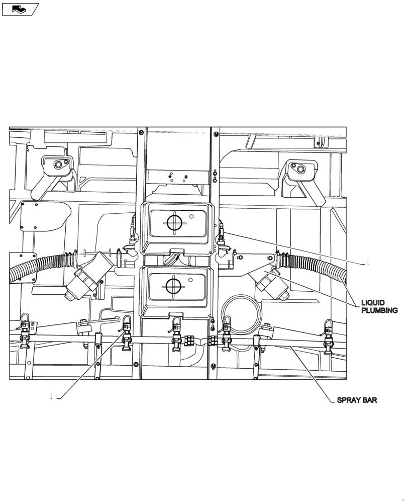 Схема запчастей Case IH PATRIOT 4440 - (55.635.AJ[03]) - BOOM PRESSURE SENSOR, 7 SECTION BOOM (55) - ELECTRICAL SYSTEMS