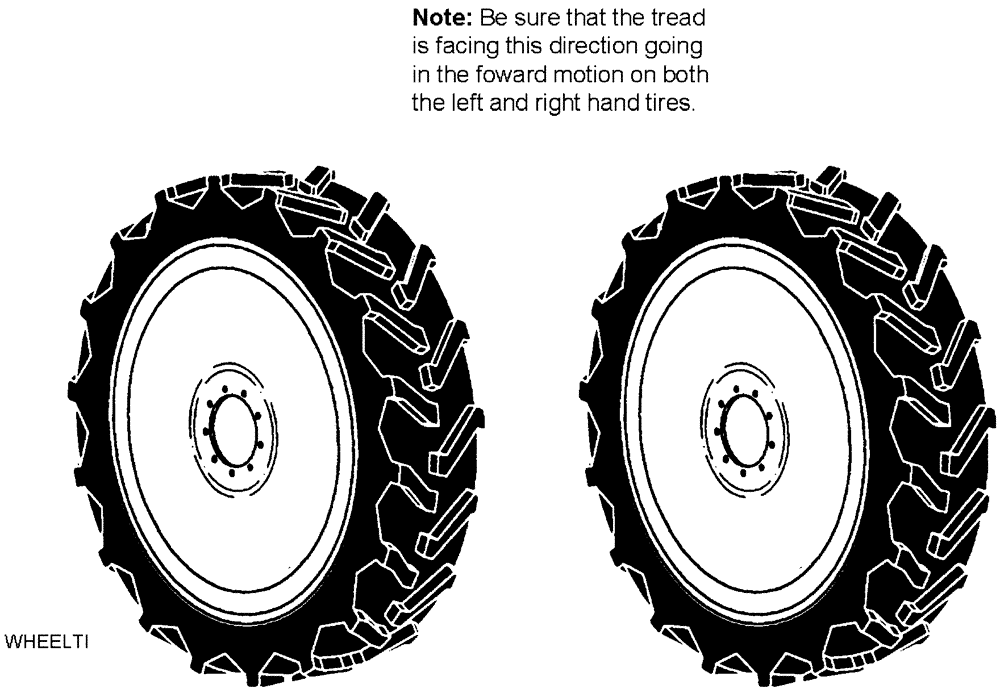 Схема запчастей Case IH PATRIOT NT - (05-002) - WHEEL AND TIRE Hub, Wheel & Tires