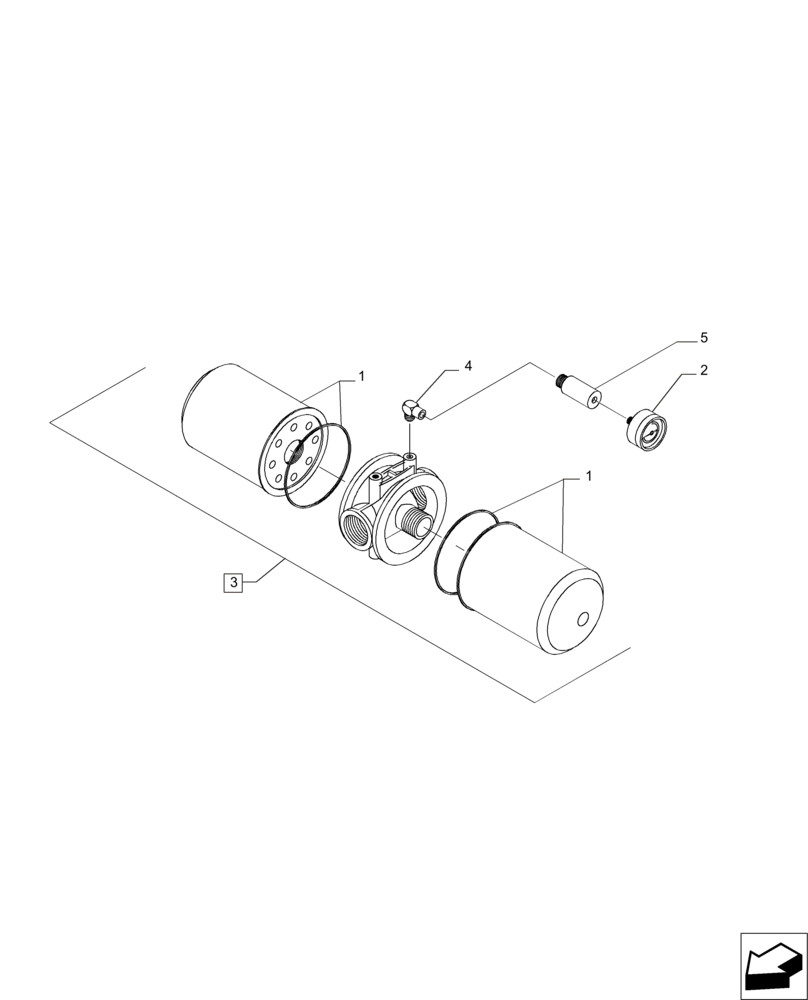 Схема запчастей Case IH 7000 - (B14.02[01]) - Oil Filters and Strainers (35) - HYDRAULIC SYSTEMS