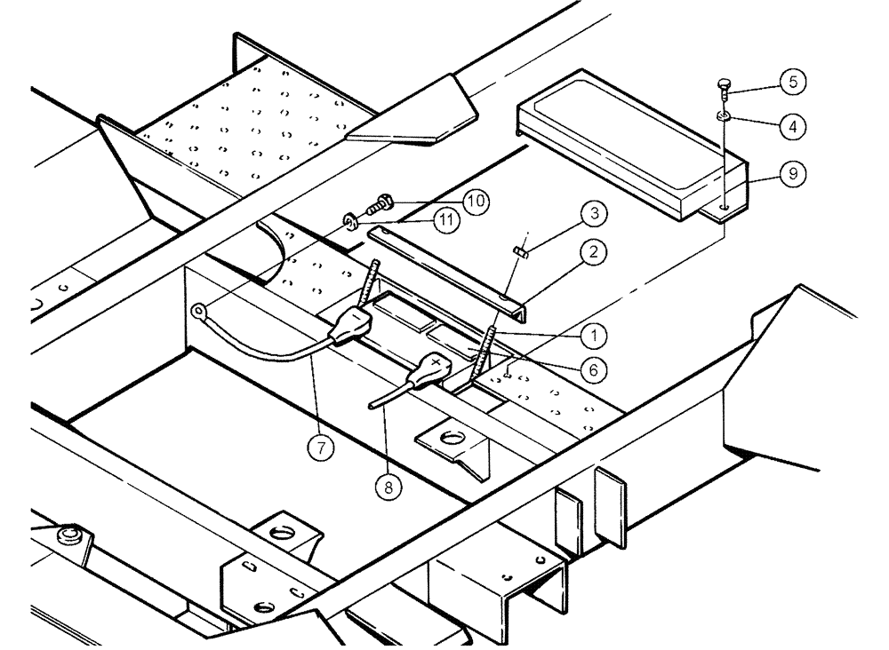 Схема запчастей Case IH SPX3200 - (03-037) - BATTERY PACKAGE (01) - ENGINE