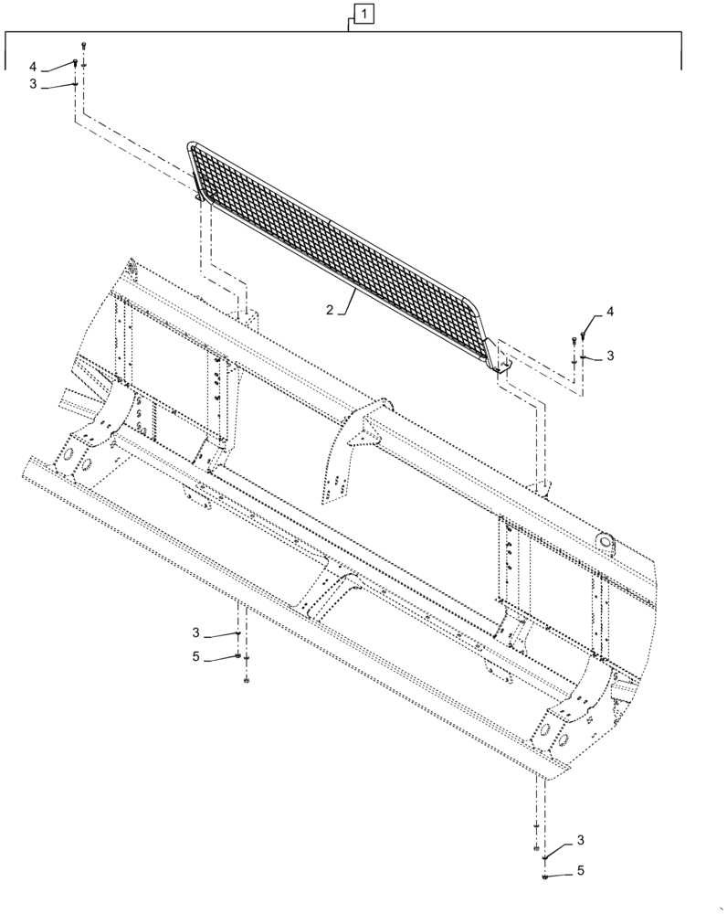 Схема запчастей Case IH 4416-30 - (88.100.90[01]) - DIA KIT, DUST SCREEN (88) - ACCESSORIES