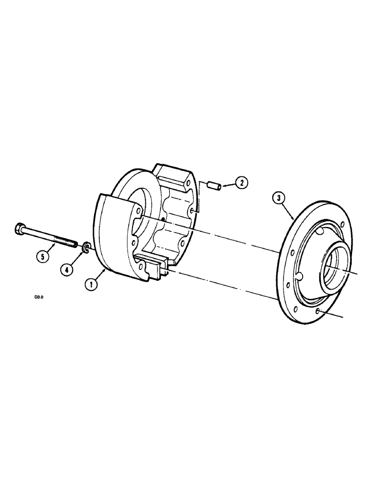 Схема запчастей Case IH 2140 - (7-08) - REAR BRAKE HOUSING (07) - BRAKES