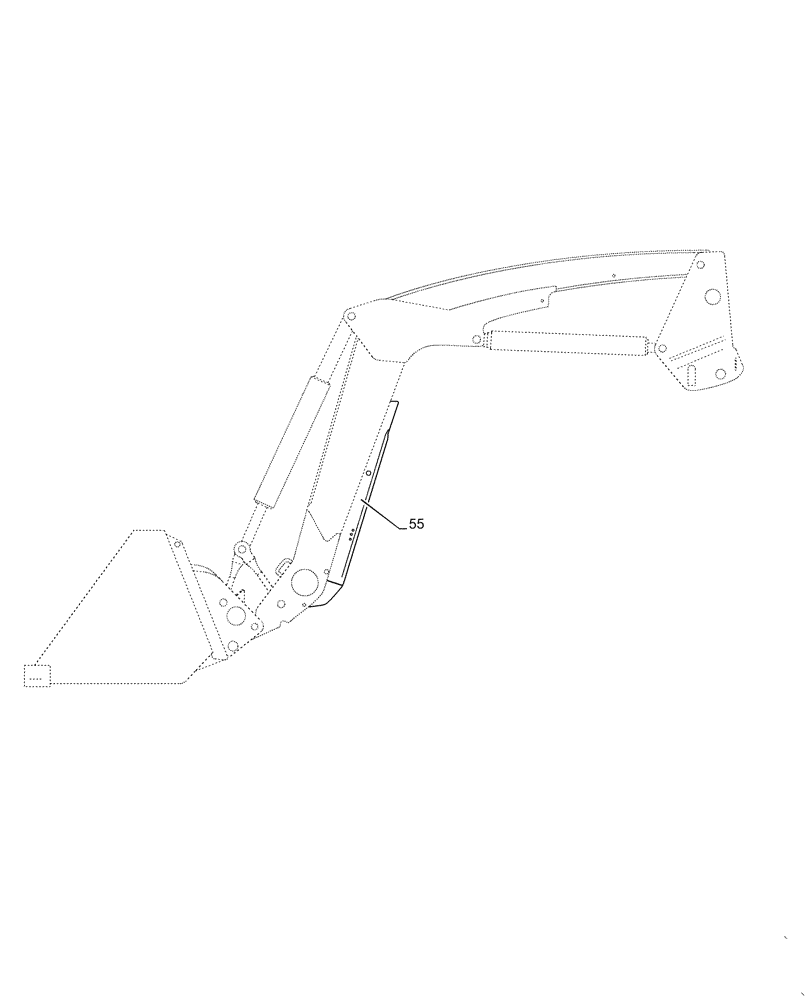 Схема запчастей Case IH L575 - (00.000.55) - PICTORIAL INDEX - ELECTRICAL SYSTEMS (00) - GENERAL & PICTORIAL INDEX