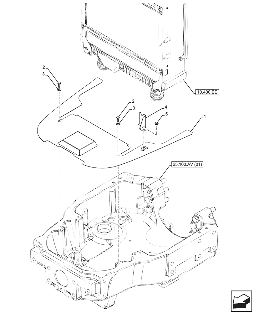 Схема запчастей Case IH MAXXUM 145 - (10.400.BF[07A]) - VAR - 390811, 744790 - RADIATOR, FRAME, SUPPORT, W/O FRONT HYDRAULIC LIFT - BEGIN YR 14-JAN-2016 (10) - ENGINE