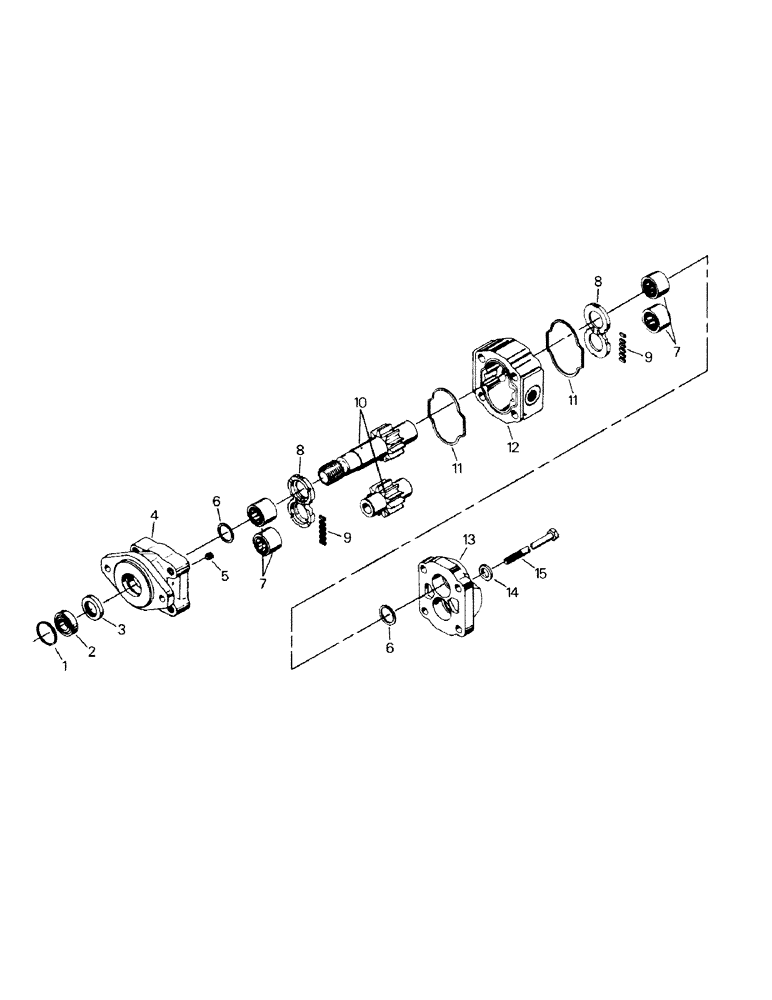 Схема запчастей Case IH CM325 - (08-09) - HYDRAULIC PUMP ASSEMBLY, CAT 3306 ENGINE (07) - HYDRAULICS