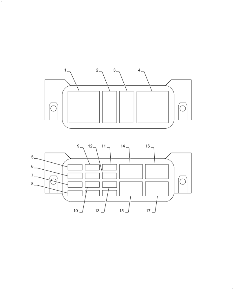 Схема запчастей Case IH QUADTRAC 580 - (55.302.AV[03]) - BATTERY EQUALIZER/CONVERTER HARNESS, T4B, FUSE & RELAY (55) - ELECTRICAL SYSTEMS