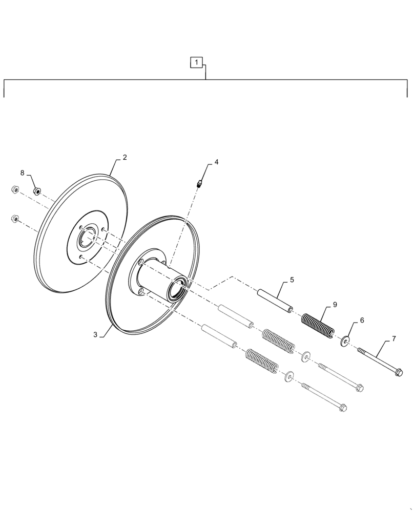 Схема запчастей Case IH 7140 - (74.136.AD[01]) - CLEANING FAN PULLEY (74) - CLEANING